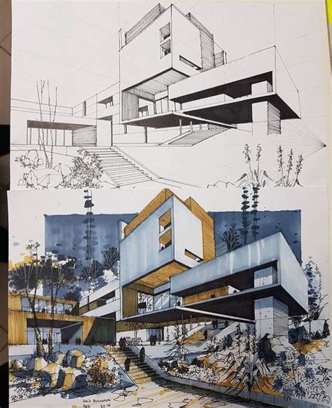 architecture sketches schizzi darchitettura architettura disegno