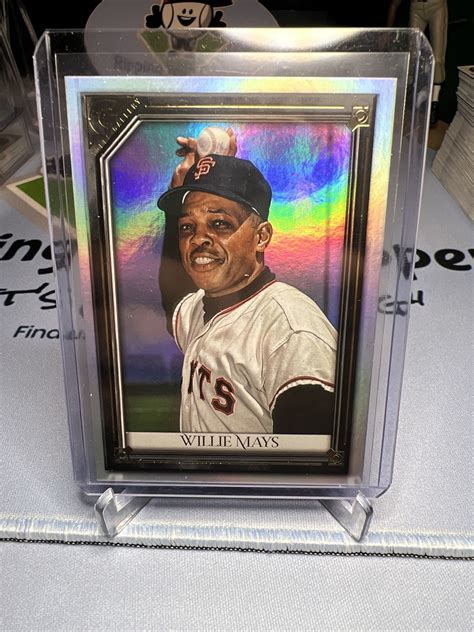2021 Topps Gallery - Rainbow Foil #170 Willie Mays for sale online | eBay