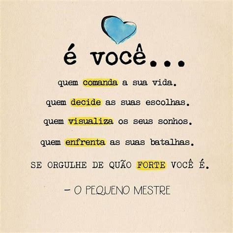 voce quem comanda  sua vida quem decide  suas escolhas