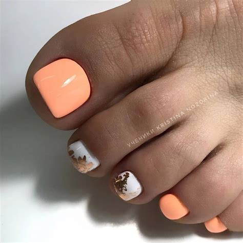Педикюр с фольгой: 25 самых разнообразных вариантов | Новости моды Toe ...