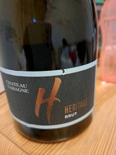 Château Tamagne Heritage Brut | Vivino