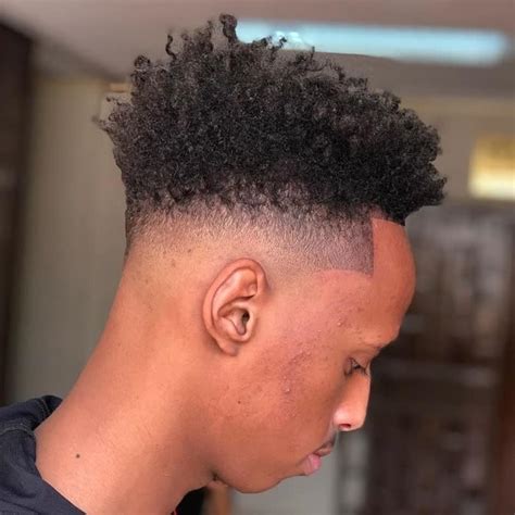 high top fade haircuts  men  trends