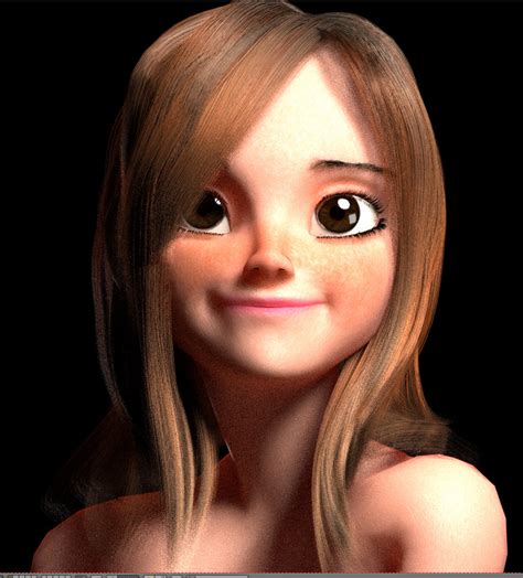 ArtStation - Animated Girl head Practice