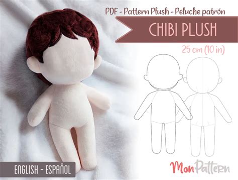 SHORT CHIBI Standing Ver PDF Sewing Pattern Spanish English ...