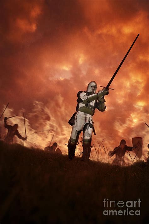 medieval knight battle