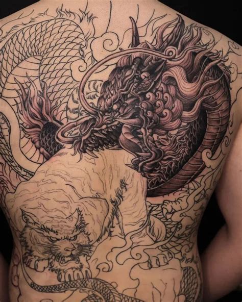 123 Trending Back Dragon Tattoo Designs For This Year!