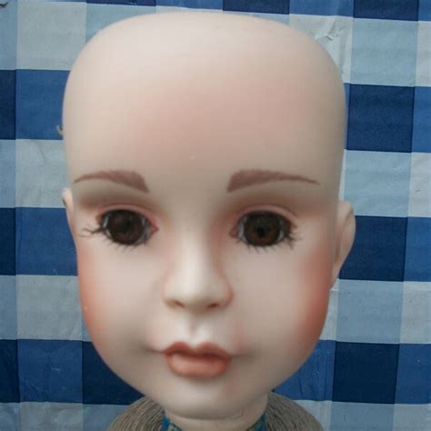 Porcelain Doll Head - Etsy