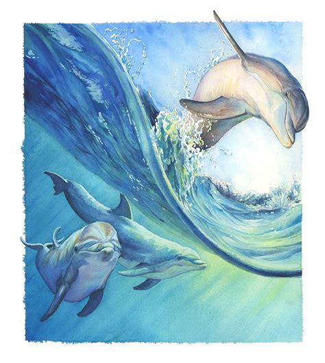 Maury Aaseng: Art of Painting Sea Life in Watercolor on Behance ...