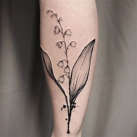 37 Lily of the Valley Tattoo Ideas