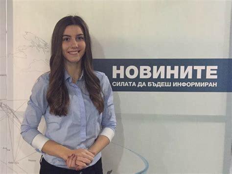 Виктория Готева е най-младият репортер... - Ден на професиите