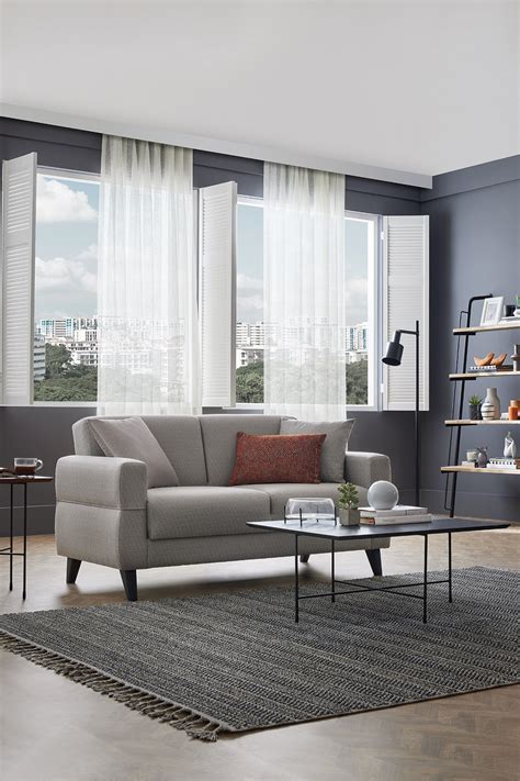 Enza Home Astera 2'li Koltuk, Keten Dokulu - Açık Gri Fiyatı, Yorumları