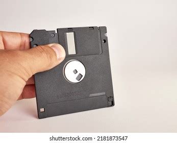 Man Holds Fdd Drive His Hand Stock Photo 2181873547 | Shutterstock