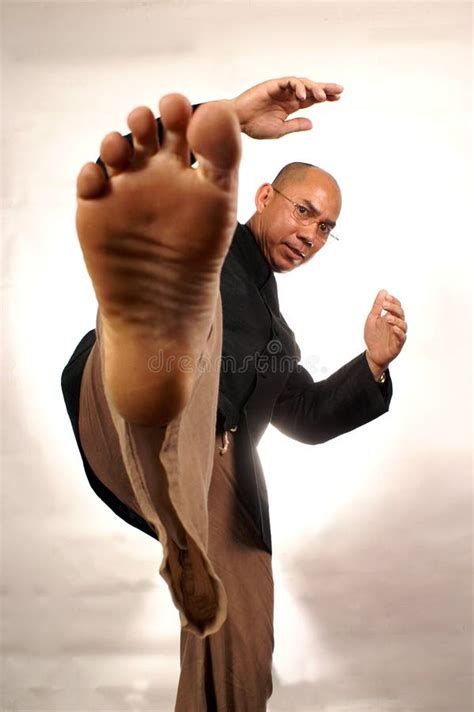 Front kick stock image. Image of protect, chinese, boxing - 5289267