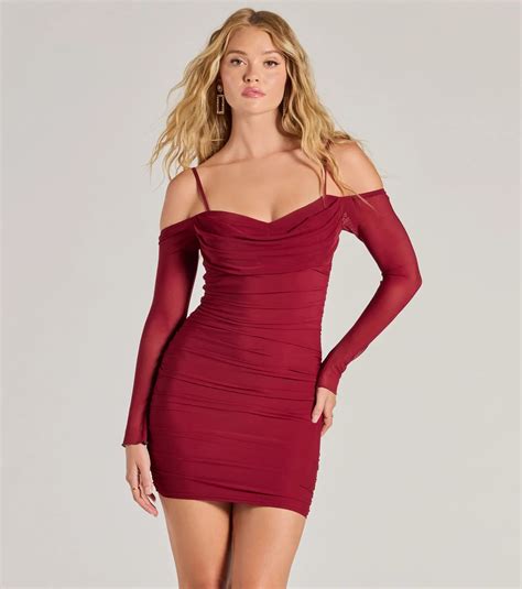 dress color burgundy 8