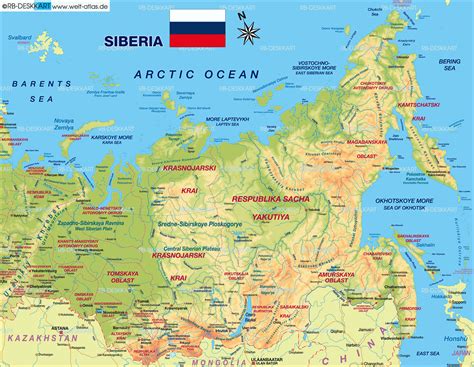 Siberian Map