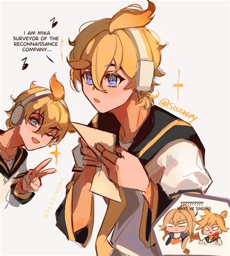 kagamine len in genshin impact??? : r/GenshinGays