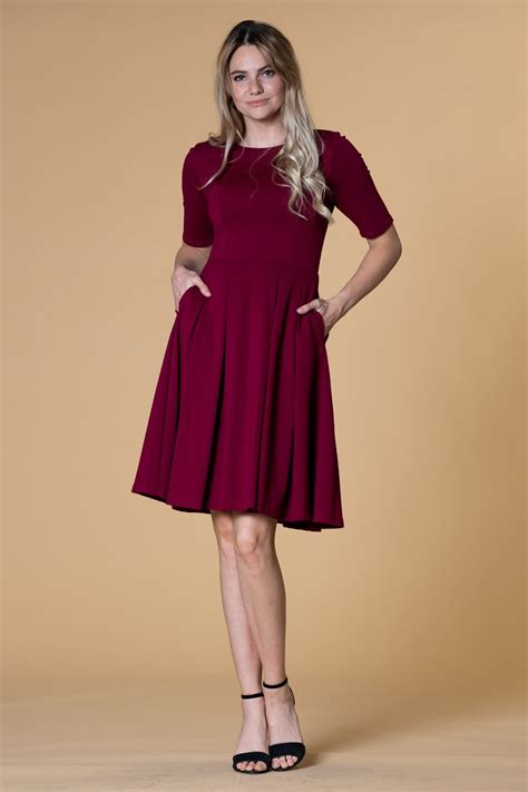 Swing Dress: Modest Dresses By Brigitte Brianna - SexyModest Boutique