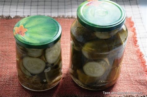 Маринованные огурцы по-болгарски • Болгарская кухня