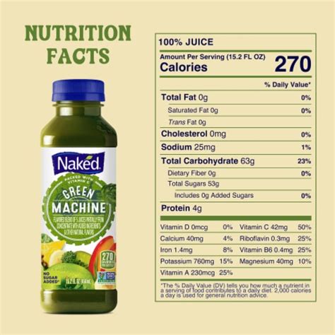 naked boosted smoothie green machine  fl oz king soopers