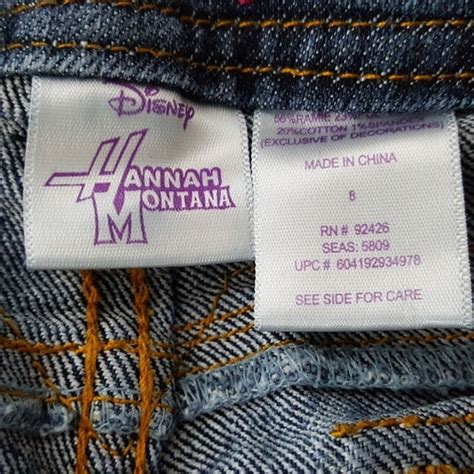 Hanna Montana | Bottoms | Hannah Montana Jeans Size 8 Girls Distressed ...