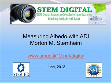 Measuring Albedo with ADI