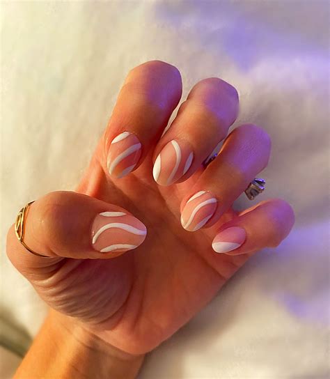 Nail Designs Wavy Lines