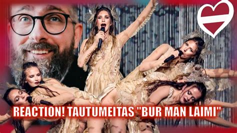 PROFESSIONAL REACTS TO TAUTUMEITAS "BUR MAN LAIMI" | Eurovision 2025 ...