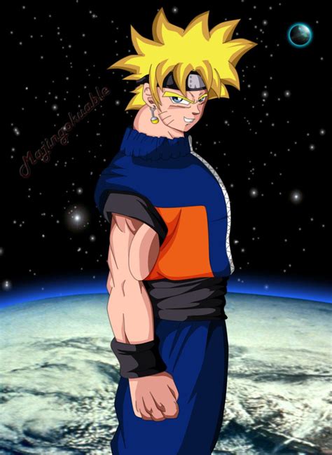 Naruto And Goku Fusion Wallpapers - Wallpaper Cave