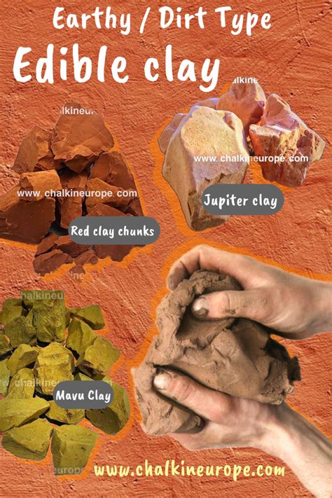 Edible clay