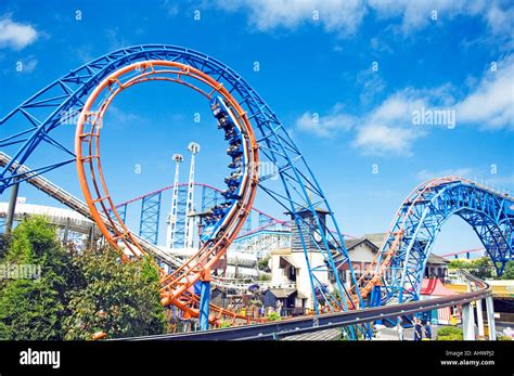 The revolution ride on Blackpool Pleasure Beach Stock Photo - Alamy
