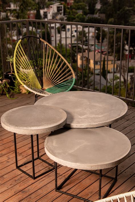 Patio Coffee Table Concrete at James Ivery blog
