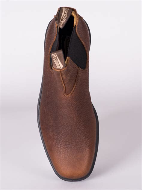 mens blundstone  chisel toe pebble brn boathouse footwear collective