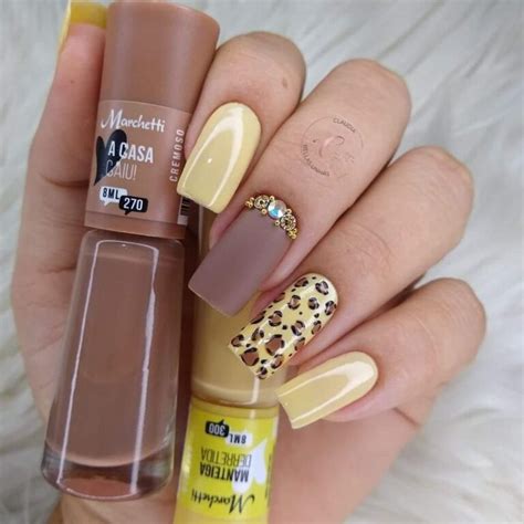 UÑAS ANIMAL PRINT 35 Imágenes de Uñas con animal print💅🐾💛 【Lo Mejor de ...