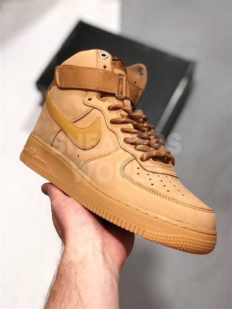 Nike Air Force 1 High песочные замшевые купить в Санкт-Петербурге (Спб ...