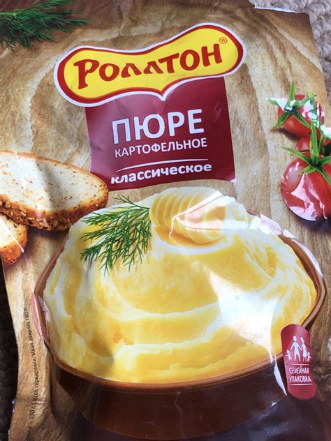 Картофельное пюре Роллтон Классическое | отзывы