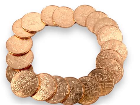 Lot - Assortment of Copper Rounds
