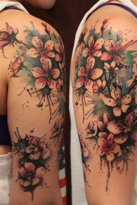 Watercolor Tattoos Coverup Ideas - Flawssy
