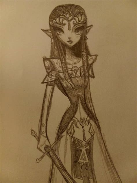 Princess Zelda by cherrychocolatz on DeviantArt