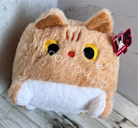 Мягкая игрушка Квадратный кот оптом - купить по выгодной цене | Мироптом.рф