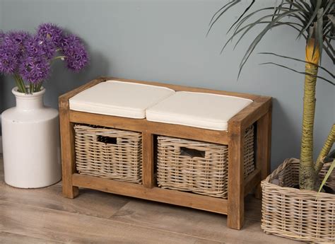 Union Rustic Brynn Wood Storage Bench & Reviews | Wayfair.ie