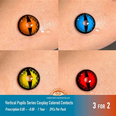 The Witcher: Geralt Of Rivia Cosplay Contact Lenses - Colored Contacts