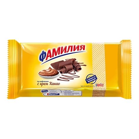 Alex Export. ОБИКНОВЕНИ ВАФЛИ ФАМИЛИЯ 220ГР.*22БР. КАКАО