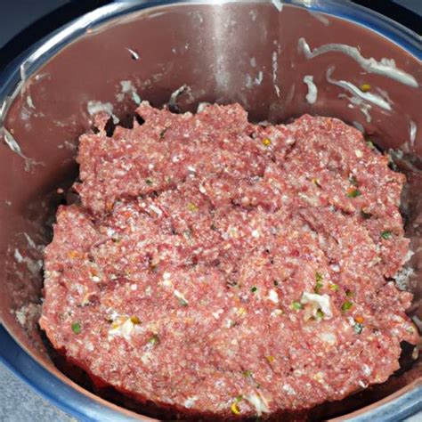 Minced meat koken, bakken of grillen