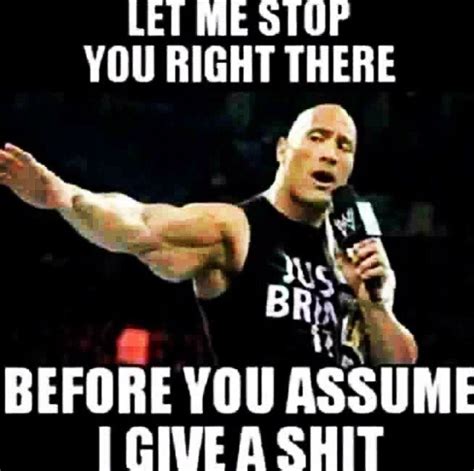 The Rock! #meme | Dwayne johnson quotes, Wwe funny, The rock
