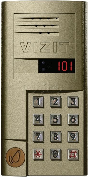 Vizit БВД-SM101R|Блок вызова домофона Vizit БВД-SM101R - купить, цена ...