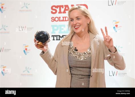 13th Summit of Nobel Prize winners in Poland Featuring: Sharon Stone ...