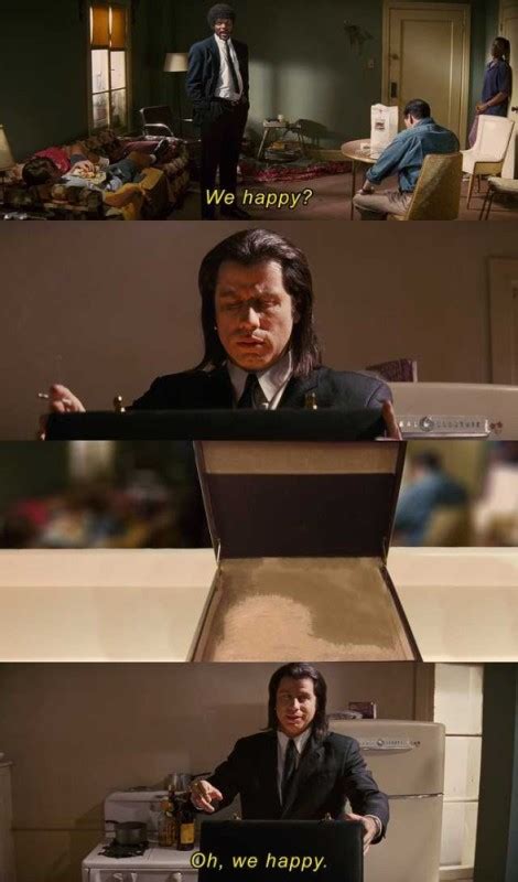 криминальное чтиво мы счастливы винсент - Создать мем - Meme-arsenal.com