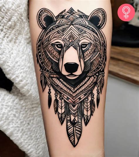 8 Simple Tribal Bear Tattoo Ideas With Meanings