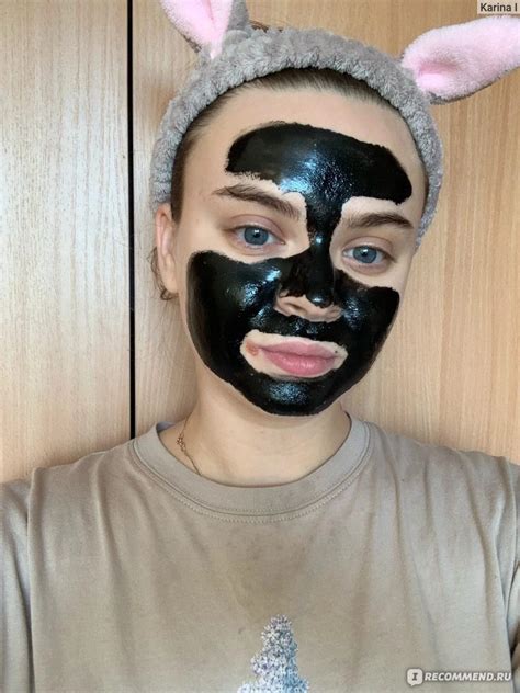 Маска-пленка для кожи лица Dermal Yeppen skin с углем - «Обзор на маску ...