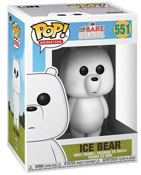 Фигурка Funko POP Animation: We Bare Bears – Ice Bear (9,5 см) - купить ...